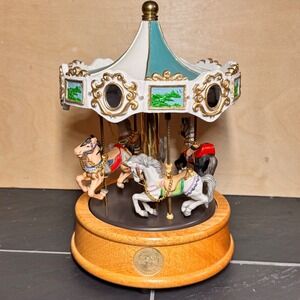 Vintage American Carousel Music Box 5th Ed limited production by TOBIN FRALEY